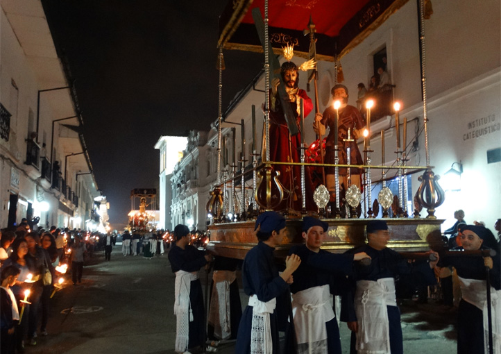 Parade in Popayán