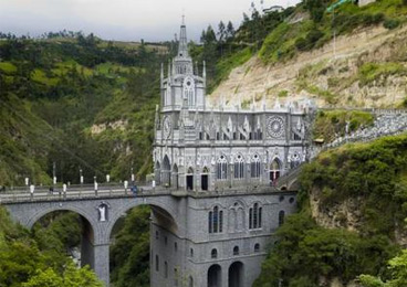 Las Lajas Church Colombia