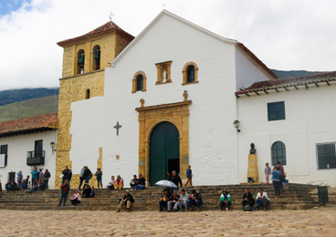Church Villa de Leyva Boyaca Colombia