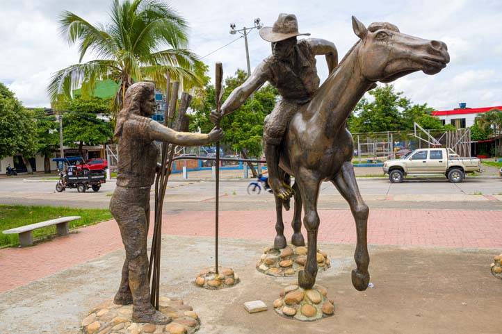 Statue in Yopal Casanare