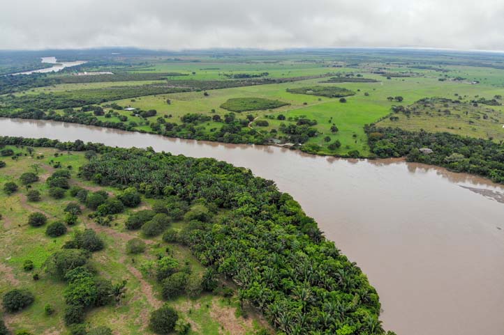 River in Casanare Colombia
