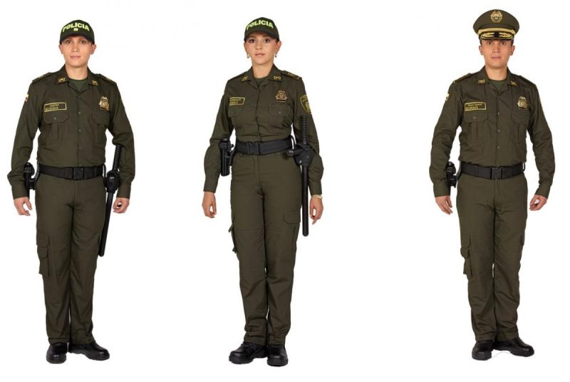 Colombian National Police Uniform