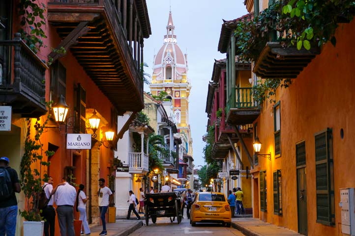 Historical Center of Cartagena Colombia