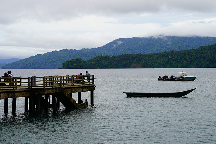 fishermens in Bahia Solano Chocó Colombia