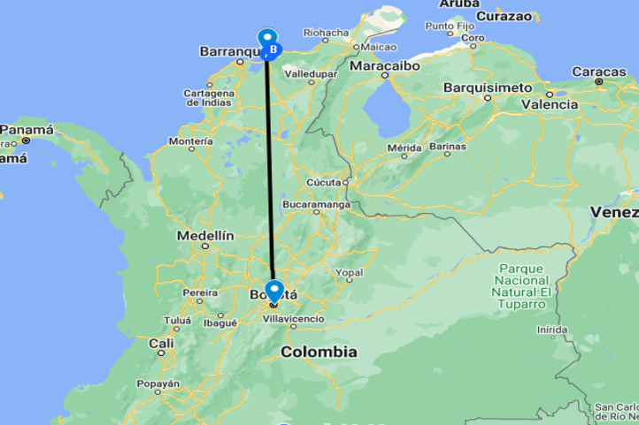 Itinerario de Viaje Colombia 4 Días