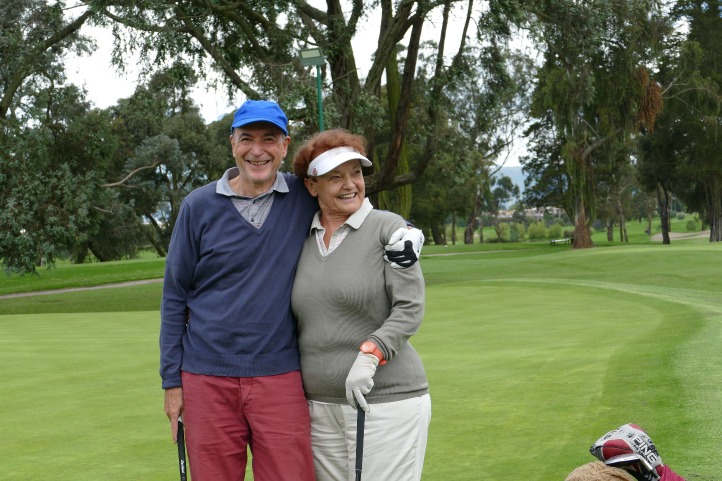 senior golf players in Colombia