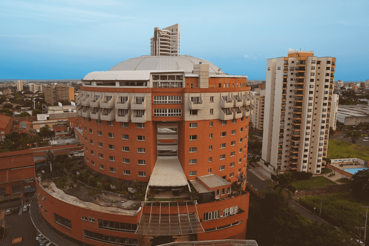 Aerial View of Spiwak Luxury Hotel in Cali Colombia