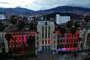 Museum of Antioquia in the city of Medellin