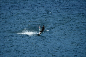Kitesurfing in Lago Calima