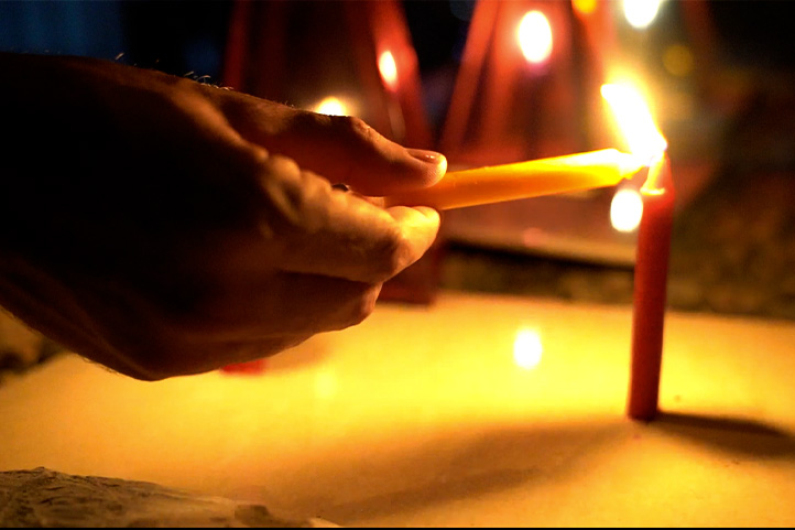 Dia de las Velitas - Candles Day December in Colombia