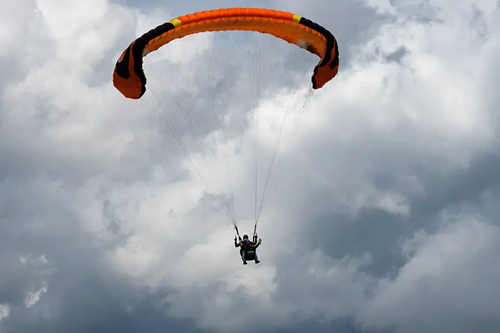 Paragliding in San Gil Santander Colombia